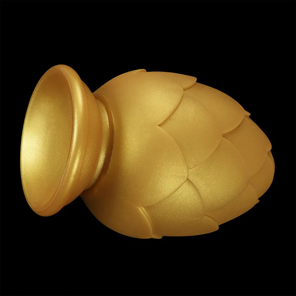 4.13in 4.72in 5.31in Flower Small Thick Butt Plug Dildo For Hands-Free Play