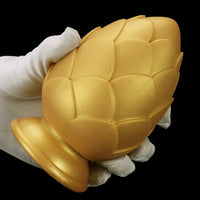 4.13in 4.72in 5.31in Flower Small Thick Butt Plug Dildo For Hands-Free Play