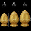 4.13in 4.72in 5.31in Flower Small Thick Butt Plug Dildo For Hands-Free Play
