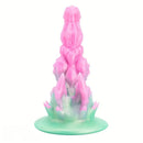 4.13in 4.72in 5.39in Unusual Silicone Mixed Color Soft Small Fantasy Dildo