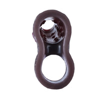 4.13in 4.8in 6.42in Real Skin Platinum Silicone Dildo Sleeve With Testicle Ring