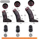 4.13in 4.92in 6.1in Real Skin-Friendly Stretchable Hollow Dildo Sleeve