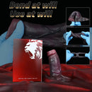 4.13in 4.92in 6.1in Real Skin-Friendly Stretchable Hollow Dildo Sleeve