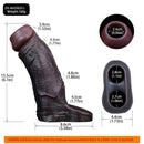 4.13in 4.92in 6.1in Real Skin-Friendly Stretchable Hollow Dildo Sleeve