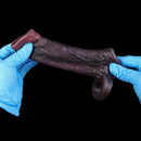4.13in 4.92in 6.1in Real Skin-Friendly Stretchable Hollow Dildo Sleeve