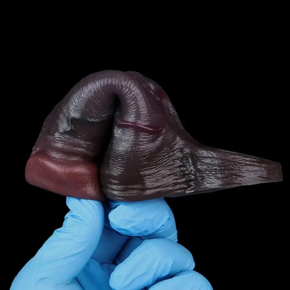 4.13in 4.92in 6.1in Real Skin-Friendly Stretchable Hollow Dildo Sleeve