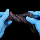 4.13in 4.92in 6.1in Real Skin-Friendly Stretchable Hollow Dildo Sleeve