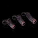 4.13in 4.92in 6.1in Real Skin-Friendly Stretchable Hollow Dildo Sleeve