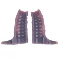 4.13in 4.92in 6.1in Real Skin-Friendly Stretchable Hollow Dildo Sleeve