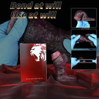 4.13in 4.96in 5.91in 6.53in Real Flexible Realistic Texture Dildo Sleeve