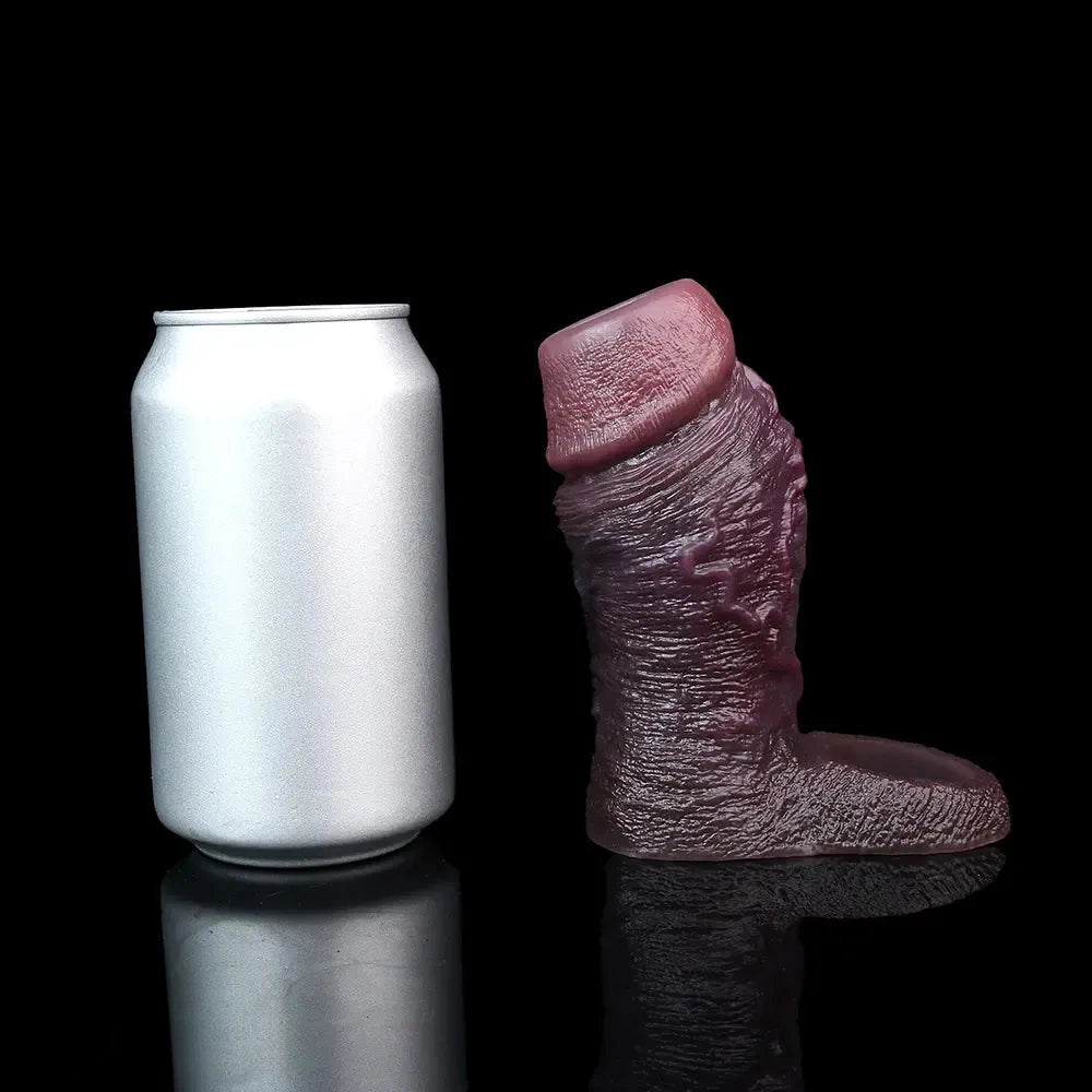 4.13in 4.96in 5.91in 6.53in Real Flexible Realistic Texture Dildo Sleeve