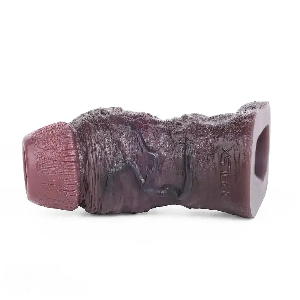 4.13in 4.96in 5.91in 6.53in Real Flexible Realistic Texture Dildo Sleeve