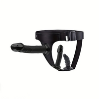 4.13in 5.9in 7.1in Three Detachable Realistic Strap on Dildos with Harness Belt
