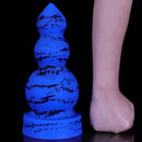 4.13in 6.1in 8.07in 11.43in Fantasy Silicone Soft Butt Plug Dildo
