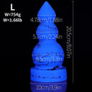 4.13in 6.1in 8.07in 11.43in Fantasy Silicone Soft Butt Plug Dildo