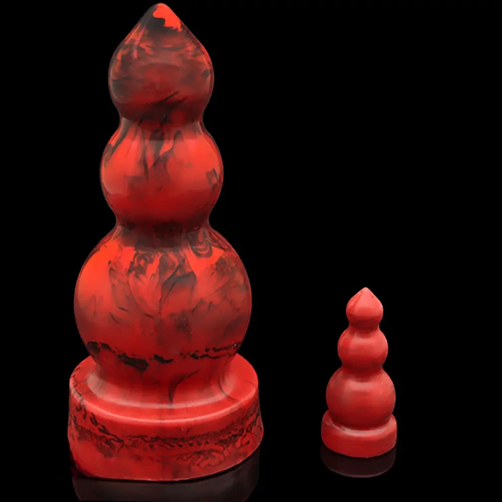 4.13in 7.09in 8.27in 11.02in Fantasy Silicone Soft Butt Plug Dildo