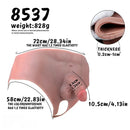 4.13in Realistic Small Solid Dildo Panty For Lesbian With Vaginal Opening