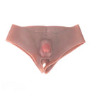 4.13in Realistic Small Solid Dildo Panty For Lesbian With Vaginal Opening