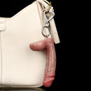 4.13in Silicone Small Soft Lifelike Dildo Key Chain Vaginal Real Masturbator