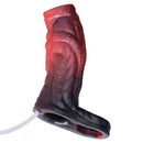 4.13in Squirting Tentacle Monster Dildo Sleeve Penis Ring Prevent Dislodgement
