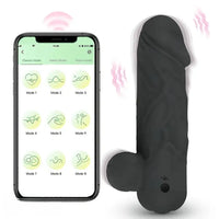4.13in Vibrating App Controlled Small Automatic Dildo For Female