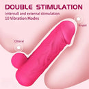 4.13in Vibrating App Controlled Small Automatic Dildo For Female