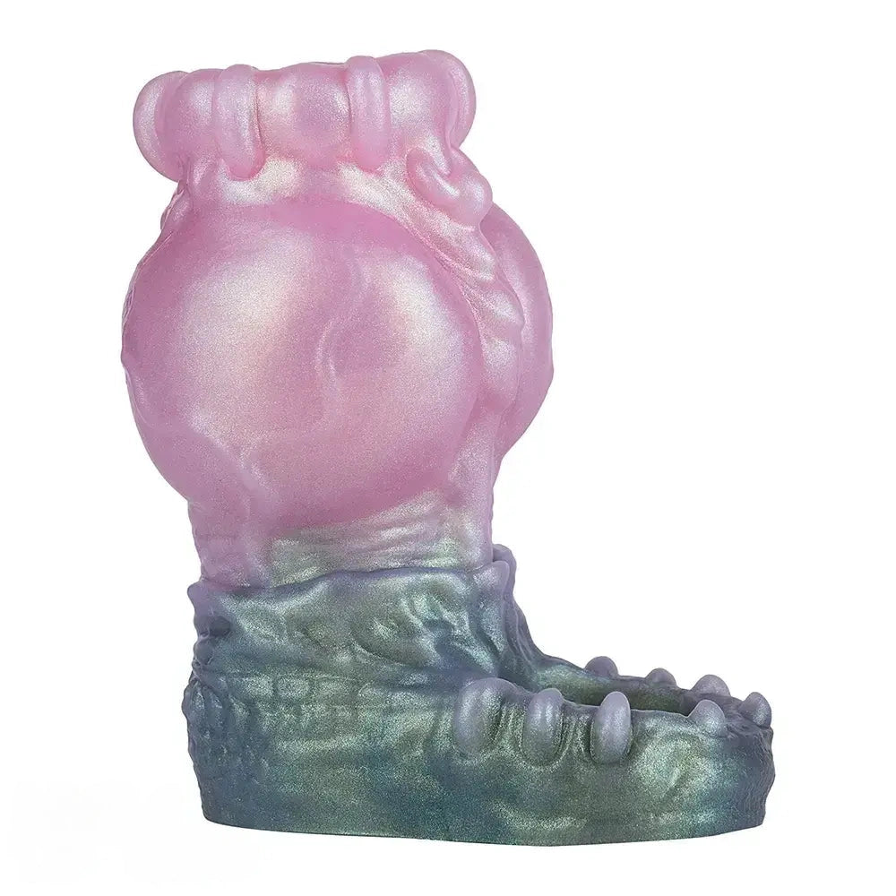 4.17in 4.84in 5.62in Monster Knot Cock Sleeve Dildo Hollow Male Device