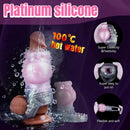 4.17in 4.84in 5.62in Monster Knot Cock Sleeve Dildo Hollow Male Device