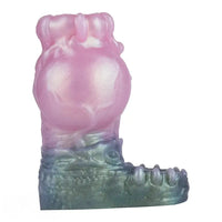 4.17in 4.84in 5.62in Monster Knot Cock Sleeve Dildo Hollow Male Device