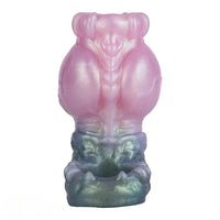 4.17in 4.84in 5.62in Monster Knot Cock Sleeve Dildo Hollow Male Device