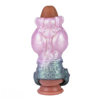 4.17in 4.84in 5.62in Monster Knot Cock Sleeve Dildo Hollow Male Device
