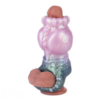 4.17in 4.84in 5.62in Monster Knot Cock Sleeve Dildo Hollow Male Device