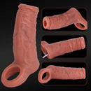 4.1in 4.7in Realistic Squirting Dildo Sleeve Reusable Erotica For Couples