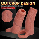 4.1in 4.7in Realistic Squirting Dildo Sleeve Reusable Erotica For Couples