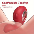4.1in Finger Vibrating Automatic Women Dildo For G-spot Clitoral Vibrator