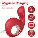4.1in Finger Vibrating Automatic Women Dildo For G-spot Clitoral Vibrator