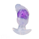4.1in Fox Tail Wear Anchor Silicone Dildo Butt Plug For BDSM Role Sex Play