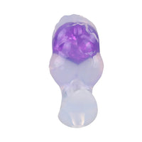4.1in Fox Tail Wear Anchor Silicone Dildo Butt Plug For BDSM Role Sex Play