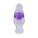 4.1in Fox Tail Wear Anchor Silicone Dildo Butt Plug For BDSM Role Sex Play