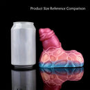 4.1in Unisex Small Monster Silicone Soft Dildo For Prostate Vaginal Massage