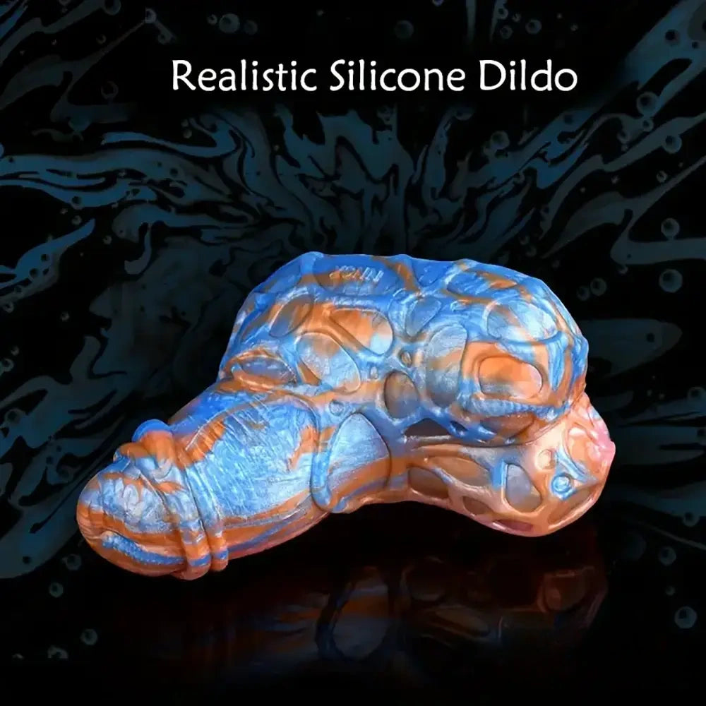 4.1in Unisex Small Monster Silicone Soft Dildo For Prostate Vaginal Massage