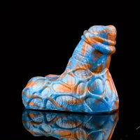 4.1in Unisex Small Monster Silicone Soft Dildo For Prostate Vaginal Massage