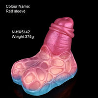 4.1in Unisex Small Monster Silicone Soft Dildo For Prostate Vaginal Massage