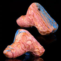 4.1in Unisex Small Monster Silicone Soft Dildo For Prostate Vaginal Massage