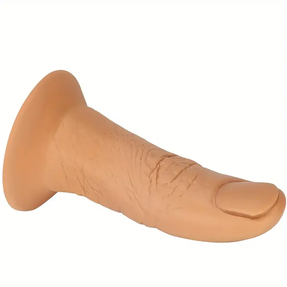 4.21in 5in 5.7in 6.3in 6.7in Five Thumbs Silicone Finger Dildo