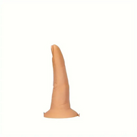 4.21in 5in 5.7in 6.3in 6.7in Five Thumbs Silicone Finger Dildo