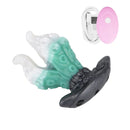 4.25in 5.15in 6.22in Fantasy Anchor Strap on Vibrating Mouth Gag Tentacle Dildo