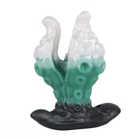 4.25in 5.15in 6.22in Fantasy Anchor Strap on Vibrating Mouth Gag Tentacle Dildo