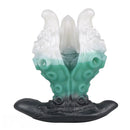 4.25in 5.15in 6.22in Fantasy Anchor Strap on Vibrating Mouth Gag Tentacle Dildo