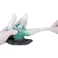 4.25in 5.15in 6.22in Fantasy Anchor Strap on Vibrating Mouth Gag Tentacle Dildo